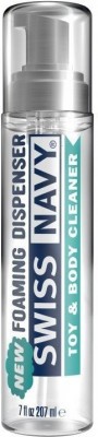 Очищающая пенка для игрушек и тела Swiss Navy Toy   Body Cleaner Foamer - 207 мл.