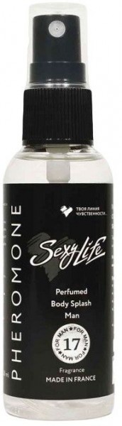 Мужской парфюмированный спрей с феромонами Sexy Life №17 - 50 мл.