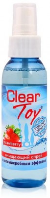 Очищающий спрей для игрушек CLEAR TOY Strawberry - 100 мл.