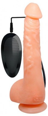 Телесный вибратор-реалистик Bonny - 24 см.