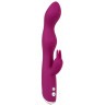 Фиолетовый вибратор A   G-Spot Rabbit Vibrator для стимуляции зон G и A - 23,6 см.