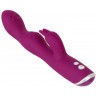 Фиолетовый вибратор A   G-Spot Rabbit Vibrator для стимуляции зон G и A - 23,6 см.