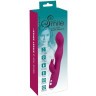 Фиолетовый вибратор A   G-Spot Rabbit Vibrator для стимуляции зон G и A - 23,6 см.