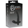 Черный вибромассажер простаты Naughty Finger Prostate Vibe - 13,8 см.