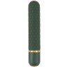 Зеленый мини-вибратор Luxurious Bullet Vibrator - 12,6 см.