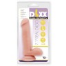 Телесный фаллоимитатор-реалистик Dual Density Dildo - 18 см.