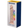 Телесный фаллоимитатор Booom - 19,3 см.