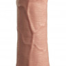 Телесный фаллоимитатор 6  Silicone Dual Density Cock - 17 см.