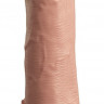 Телесный фаллоимитатор 6  Silicone Dual Density Cock - 17 см.