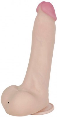 Телесный вибратор-реалистик NEOSKINUM - 22 см.