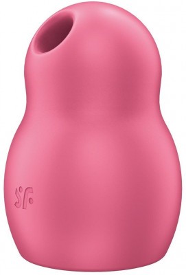 Малиновый вакуумный стимулятор клитора Satisfyer Pro To Go 1