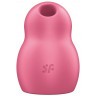 Малиновый вакуумный стимулятор клитора Satisfyer Pro To Go 1