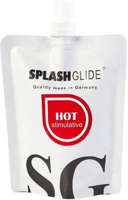Возбуждающий лубрикант на водной основе Splashglide Hot Stimulative - 100 мл.