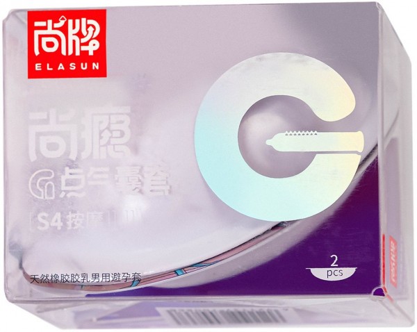 Особо тонкие презервативы Elasun G-spot bag X5 - 2 шт.
