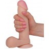 Телесный фаллоимитатор на присоске F F BEST COCK 6 - 19 см.