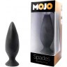 Черная большая анальная пробка Mojo Spades Large Butt Plug - 12 см.