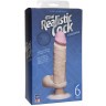 Вибромассажер-реалистик на присоске The Realistic Cock ULTRASKYN Vibrating 6”- 21,6 см.