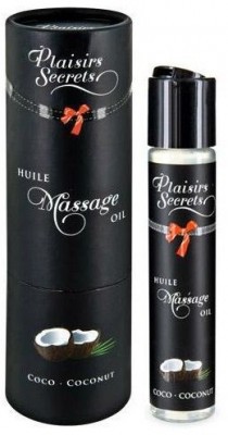 Массажное масло с ароматом кокоса Huile de Massage Gourmande Coco - 59 мл.