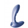 Синий стимулятор простаты с вибрацией Wonder Touch Blue