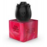 Черный клиторальный стимулятор Black Rose Silicone Clitoral Suction