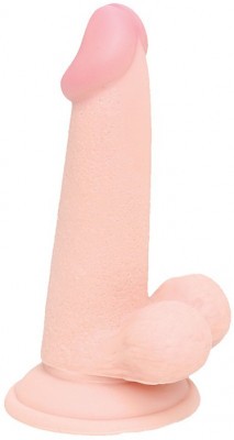 Телесный фаллоимитатор PLUG N RIDE 5.5 FLESH DONG - 14 см.