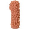 Насадка на фаллос с пузыриками по всей поверхности Extreme Sleeve 008 M-size - 14,7 см.