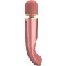 Персиковый жезловый вибратор Power Wand - 29 см.