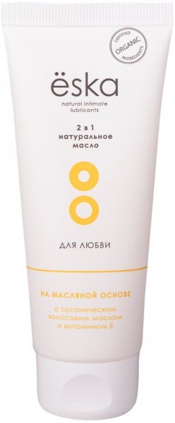 Массажное масло и лубрикант на масляной основе Ёska - 75 мл.