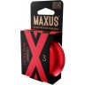 Ультратонкие презервативы в железном кейсе MAXUS Sensitive - 3 шт.