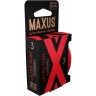 Ультратонкие презервативы в железном кейсе MAXUS Sensitive - 3 шт.