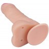 Телесный фаллоимитатор на присоске BEST COCK 7 - 20 см.