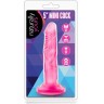 Розовый фаллоимитатор 5 Inch Mini Cock - 14,6 см.