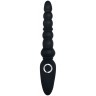 Черная анальная виброелочка Magic Stick - 22,6 см.