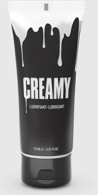 Смазка на водной основе Creamy с консистенцией спермы - 70 мл.