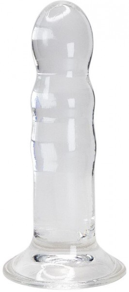 Прозрачный фаллоимитатор на присоске Gallant Jelly Dildo - 16 см.