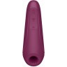 Бордовый вакуум-волновой стимулятор Satisfyer Curvy 1+