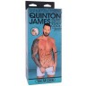 Телесный фаллоимитатор на съемной присоске Quinton James Signature Cocks - 24,1 см.