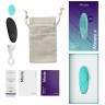 Аквамариновый вибратор в трусики We-Vibe Moxie+