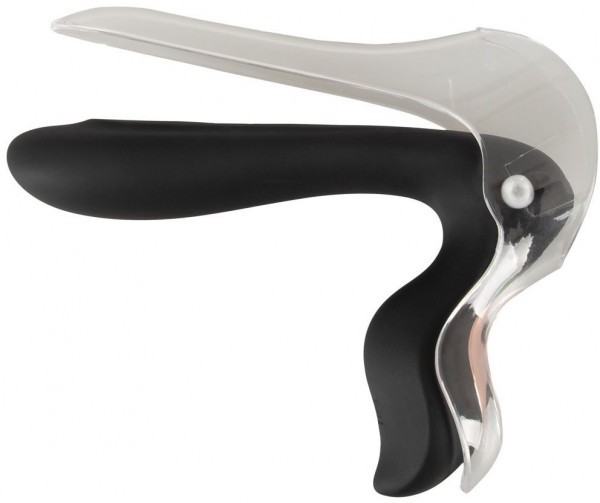 Вагинальный расширитель Vibrating Speculum с вибрацией и подсветкой