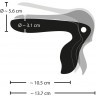 Вагинальный расширитель Vibrating Speculum с вибрацией и подсветкой