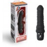 Черный вибратор-реалистик 6  Realistic Vibrator - 17 см.