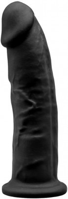 Черный фаллоимитатор SILEXD Model 2 - 23 см.