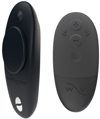 Черный вибратор в трусики We-Vibe Moxie+