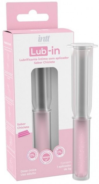 Интимная смазка на водной основе Lub-in с ароматом жвачки - 5 гр.