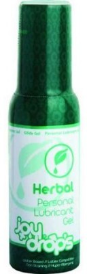 Смазка на водной основе JoyDrops Herbal - 100 мл.
