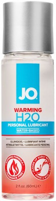 Возбуждающий лубрикант на водной основе JO Personal Lubricant H2O Warming - 60 мл.