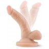 Телесный анальный фаллоимитатор 4 Inch Mini Cock - 12 см.