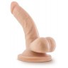 Телесный анальный фаллоимитатор 4 Inch Mini Cock - 12 см.