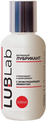 Возбуждающий лубрикант на водной основе LUBLab - 100 мл.