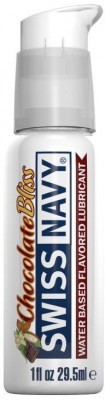 Лубрикант с ароматом шоколада Swiss Navy Chocolate Bliss Lube - 29,5 мл.